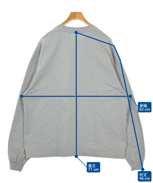KAPTAIN SUNSHINE（キャプテンサンシャイン）Tシャツ・カットソー グレー サイズ:42(XS位) メンズ/2200711900059