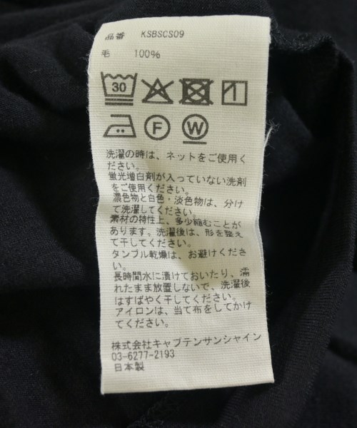 KAPTAIN SUNSHINE（キャプテンサンシャイン）Tシャツ・カットソー 黒 サイズ:4(XL位) メンズ/2200709258223