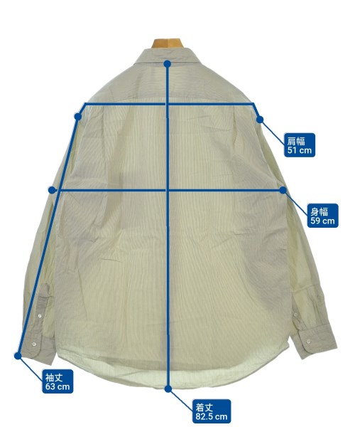 KAPTAIN SUNSHINE（キャプテンサンシャイン）カジュアルシャツ グレー サイズ:42(XL位) メンズ/2200635247322