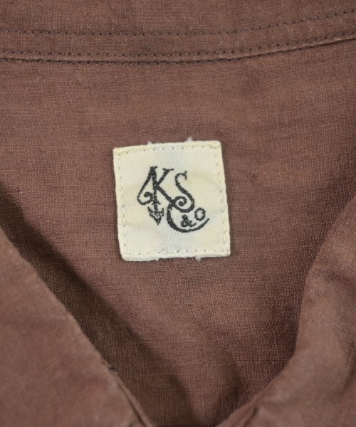 KAPTAIN SUNSHINE（キャプテンサンシャイン）カジュアルシャツ 茶 サイズ:40(L位) メンズ/2200646040011