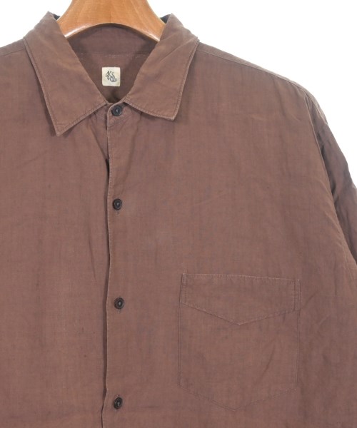 KAPTAIN SUNSHINE（キャプテンサンシャイン）カジュアルシャツ 茶 サイズ:40(L位) メンズ/2200646040011
