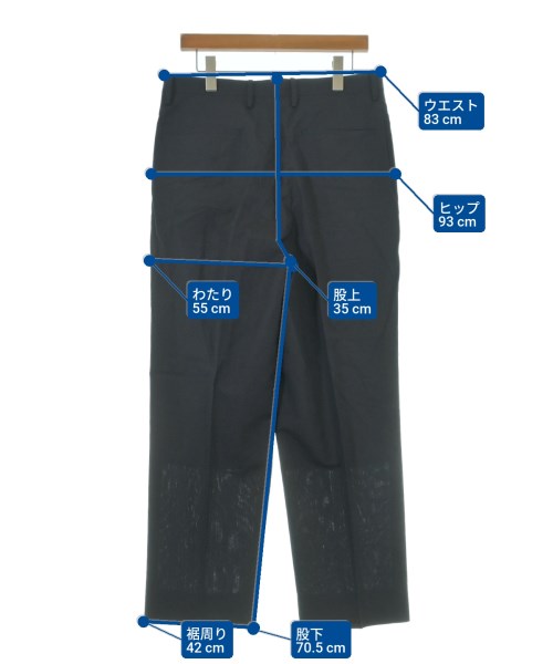 KAPTAIN SUNSHINE（キャプテンサンシャイン）スラックス 黒 サイズ:34(L位) メンズ/2200646313061