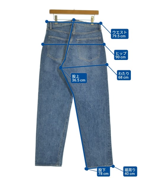 KAPTAIN SUNSHINE（キャプテンサンシャイン）デニムパンツ 青 サイズ:30(M位) メンズ/2200648286318