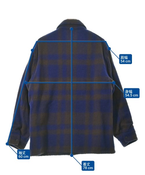 KAPTAIN SUNSHINE（キャプテンサンシャイン）カジュアルシャツ 茶 サイズ:40(M位) メンズ/2200649584031