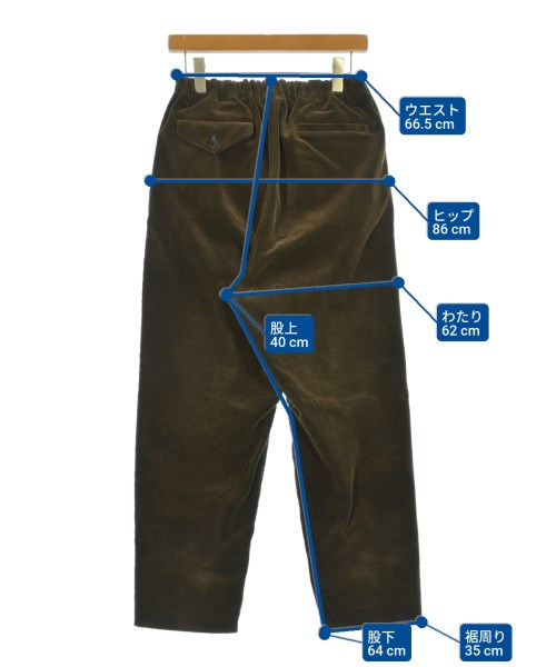 KAPTAIN SUNSHINE（キャプテンサンシャイン）その他 茶 サイズ:30(M位) メンズ/2200652842029