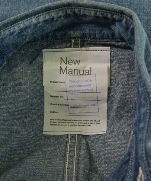 KAPTAIN SUNSHINE（キャプテンサンシャイン）カバーオール 青 サイズ:M メンズ/2200652937213