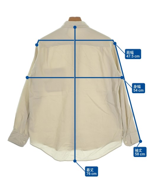 KAPTAIN SUNSHINE（キャプテンサンシャイン）カジュアルシャツ ベージュ サイズ:36(S位) メンズ/2200653896021