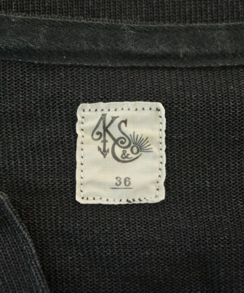 KAPTAIN SUNSHINE（キャプテンサンシャイン）Tシャツ・カットソー 黒 サイズ:36(XS位) メンズ/2200703425041