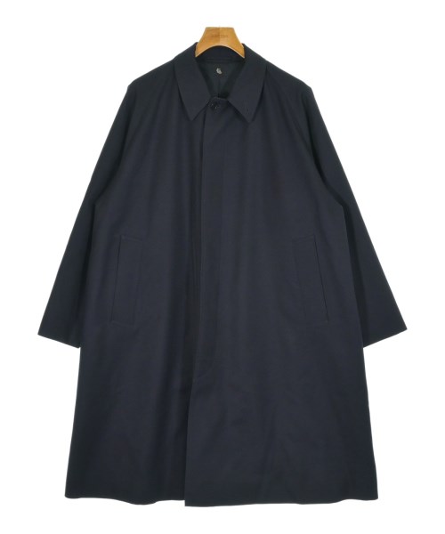 Kaptain Sunshine(キャプテンサンシャイン)ステンカラーコート 紺 サイズ:38(XL位)/2200662790020