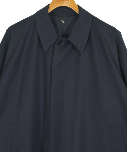 KAPTAIN SUNSHINE（キャプテンサンシャイン）ステンカラーコート 紺 サイズ:38(XL位) メンズ/2200662790020