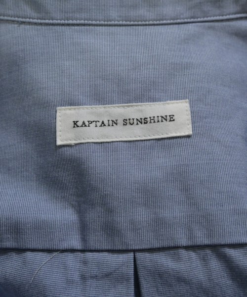 KAPTAIN SUNSHINE（キャプテンサンシャイン）カジュアルシャツ 青 サイズ:2(M位) メンズ/2200663295029