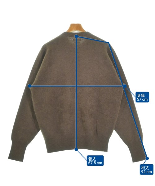 KAPTAIN SUNSHINE（キャプテンサンシャイン）カーディガン 茶 サイズ:3(L位) メンズ/2200663295036