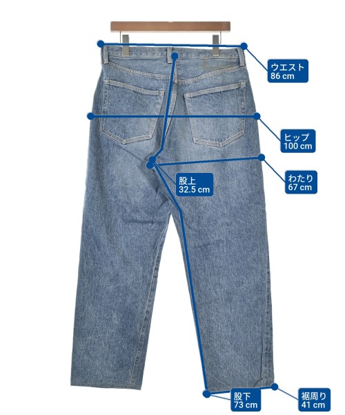 KAPTAIN SUNSHINE（キャプテンサンシャイン）デニムパンツ 紺 サイズ:34(XL位) メンズ/2200665197123