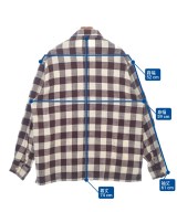 KAPTAIN SUNSHINE（キャプテンサンシャイン）カジュアルシャツ 赤 サイズ:40(L位) メンズ/2200669085099