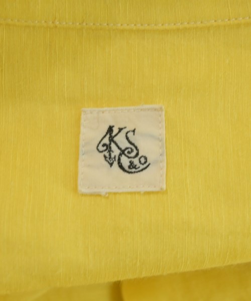 KAPTAIN SUNSHINE（キャプテンサンシャイン）カジュアルシャツ 黄 サイズ:40(M位) メンズ/2200671242084