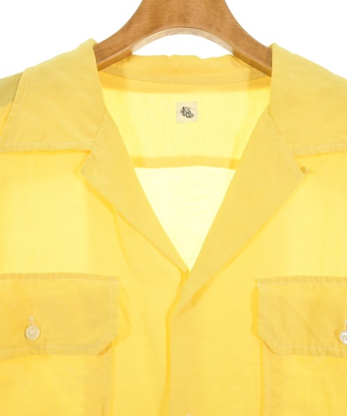 KAPTAIN SUNSHINE（キャプテンサンシャイン）カジュアルシャツ 黄 サイズ:40(M位) メンズ/2200671242084