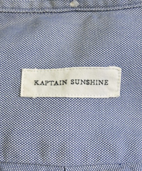 KAPTAIN SUNSHINE（キャプテンサンシャイン）カジュアルシャツ 青 サイズ:2(M位) メンズ/2200672006029