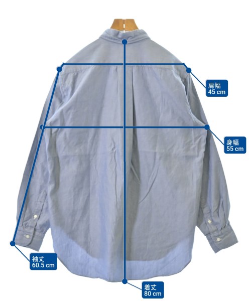 KAPTAIN SUNSHINE（キャプテンサンシャイン）カジュアルシャツ 青 サイズ:2(M位) メンズ/2200672006029