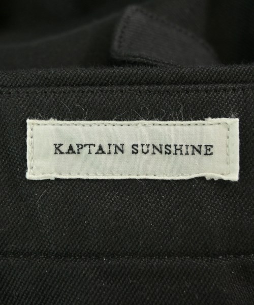 KAPTAIN SUNSHINE（キャプテンサンシャイン）スラックス 黒 サイズ:2(M位) メンズ/2200672006135