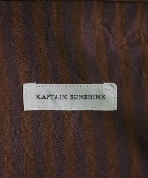 KAPTAIN SUNSHINE（キャプテンサンシャイン）テーラードジャケット 茶 サイズ:3(L位) メンズ/2200731921058