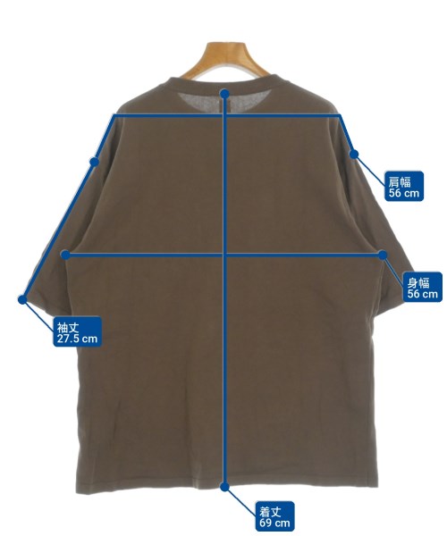 KAPTAIN SUNSHINE（キャプテンサンシャイン）Tシャツ・カットソー 茶 サイズ:40(L位) メンズ/2200727915092