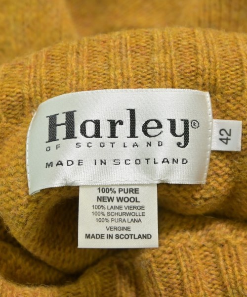 Harley OF SCOTLAND（ハーレーオブスコットランド）ニット・セーター ベージュ サイズ:42(XS位) メンズ/2200621928044