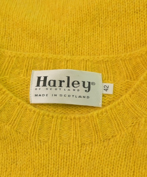Harley OF SCOTLAND（ハーレーオブスコットランド）ニット・セーター 黄 サイズ:42(XS位) メンズ/2200617468073