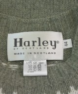 Harley OF SCOTLAND（ハーレーオブスコットランド）ニット・セーター カーキ サイズ:44(S位) メンズ/2200612585072