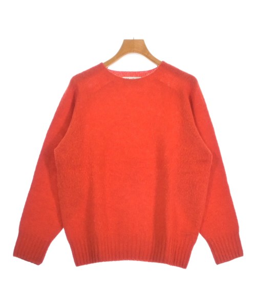 Harley OF SCOTLAND(ハーレーオブスコットランド)ニット・セーター 赤 サイズ:S/2200674133082