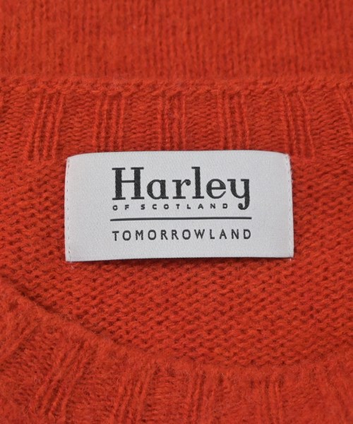 Harley OF SCOTLAND（ハーレーオブスコットランド）ニット・セーター 赤 サイズ:S メンズ/2200674133082