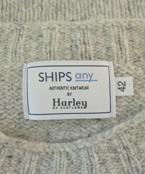 Harley OF SCOTLAND（ハーレーオブスコットランド）ニット・セーター グレー サイズ:42(XS位) メンズ/2200675468046
