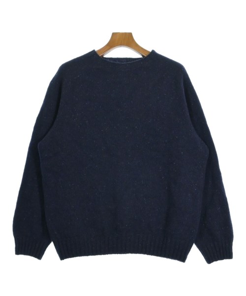 Harley OF SCOTLAND(ハーレーオブスコットランド)ニット・セーター 紺 サイズ:42(XS位)/2200675468053
