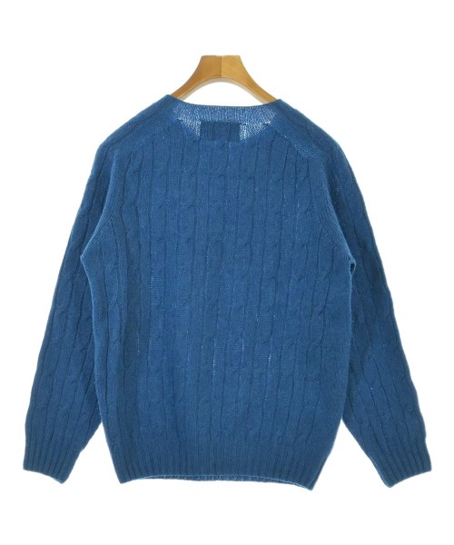 Harley OF SCOTLAND（ハーレーオブスコットランド）ニット・セーター 青 サイズ:38(M位) メンズ/2200647436028