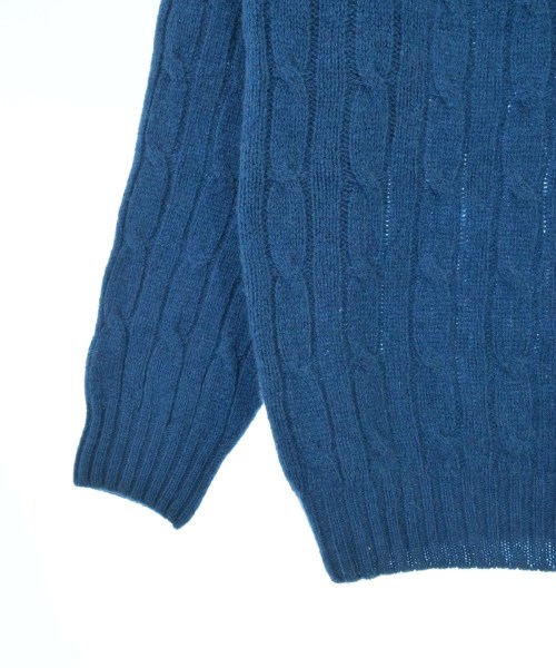 Harley OF SCOTLAND（ハーレーオブスコットランド）ニット・セーター 青 サイズ:38(M位) メンズ/2200647436028