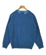 Harley OF SCOTLAND（ハーレーオブスコットランド）ニット・セーター 青 サイズ:38(M位) メンズ/2200647436028