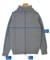 Harley OF SCOTLAND（ハーレーオブスコットランド）ニット・セーター グレー サイズ:38(S位) メンズ/2200663334049