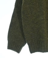Harley OF SCOTLAND（ハーレーオブスコットランド）ニット・セーター カーキ サイズ:42(XS位) メンズ/2200685517147