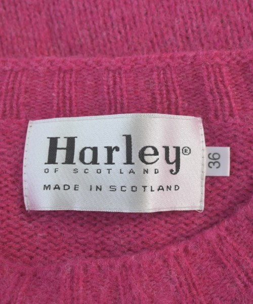 Harley OF SCOTLAND（ハーレーオブスコットランド）ニット・セーター ピンク サイズ:36(S位) レディース/2200608948034