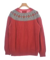 Harley OF SCOTLAND（ハーレーオブスコットランド）ニット・セーター 赤 サイズ:F レディース/2200672705465