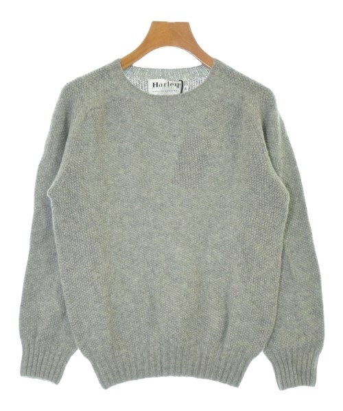 Harley OF SCOTLAND(ハーレーオブスコットランド)ニット・セーター グレー サイズ:36(S位)/2200675360043