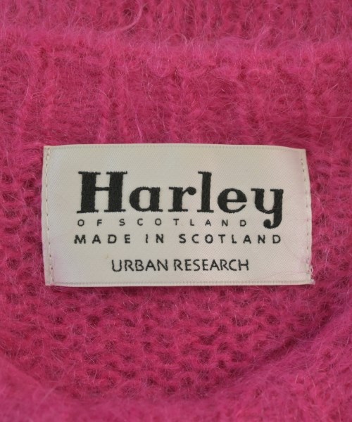 Harley OF SCOTLAND（ハーレーオブスコットランド）ニット・セーター ピンク サイズ:F レディース/2200658298011