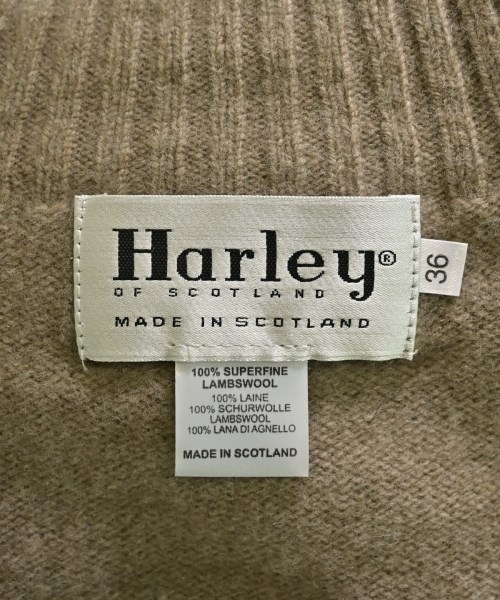Harley OF SCOTLAND（ハーレーオブスコットランド）ニット・セーター ベージュ サイズ:36(S位) レディース/2200655229063