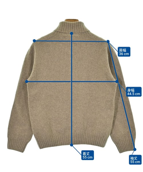 Harley OF SCOTLAND（ハーレーオブスコットランド）ニット・セーター ベージュ サイズ:36(S位) レディース/2200655229063