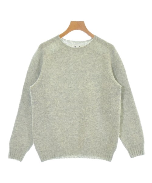 Harley OF SCOTLAND(ハーレーオブスコットランド)ニット・セーター グレー サイズ:40(M位)/2200666555069