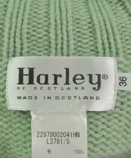 Harley OF SCOTLAND（ハーレーオブスコットランド）ニット・セーター 緑 サイズ:-(M位) レディース/2200719780134