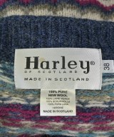 Harley OF SCOTLAND（ハーレーオブスコットランド）カーディガン 青 サイズ:38(M位) レディース/2200725173029