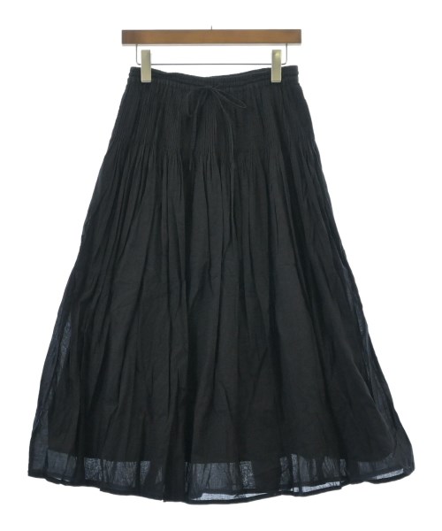 maison de soil(メゾンドソイル)ロング・マキシ丈スカート 黒 サイズ:2(M位)/2200632172016