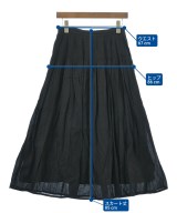 maison de soil（メゾンドソイル）ロング・マキシ丈スカート 黒 サイズ:2(M位) レディース/2200632172016