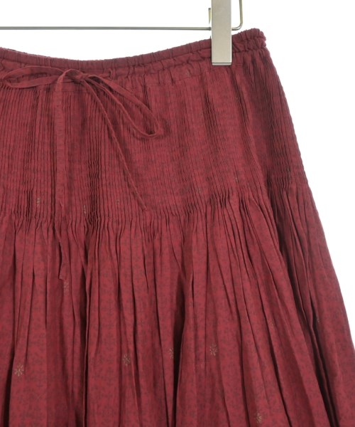 maison de soil（メゾンドソイル）ロング・マキシ丈スカート 赤 サイズ:1(S位) レディース/2200618501052