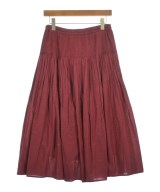 maison de soil（メゾンドソイル）ロング・マキシ丈スカート 赤 サイズ:1(S位) レディース/2200618501052